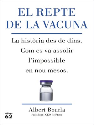 cover image of El repte de la vacuna